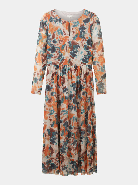 Tom Tailor Tom Tailor Vsakodnevna obleka 1037927 Pisana Regular Fit