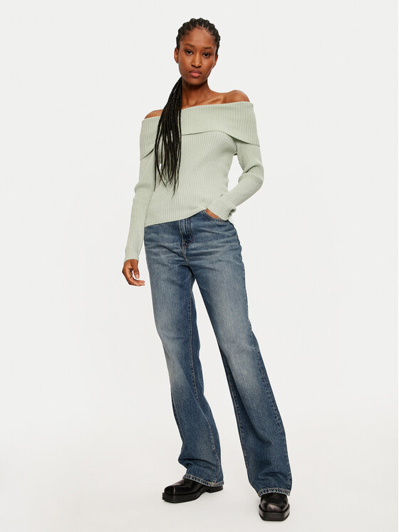 ONLY ONLY Maglione Katia 15311830 Verde Regular Fit