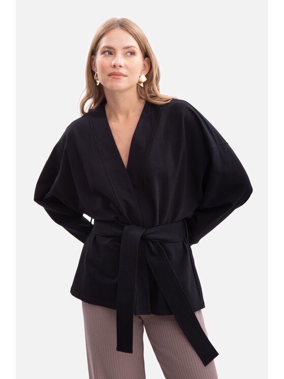 BeWear BeWear Narzutka b297 Czarny Baggy Fit