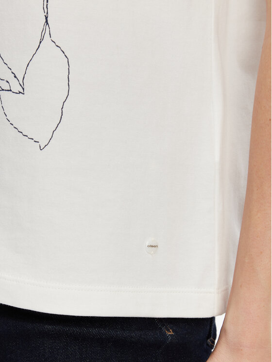 Olsen Olsen T-Shirt 11105007 Λευκό Relaxed Fit