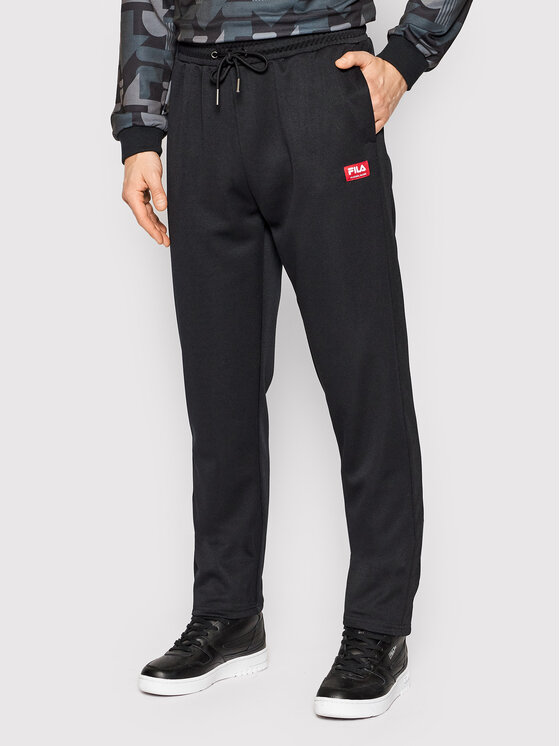 Fila Долнище анцуг Treviso FAM0019 Черен Tapered Fit