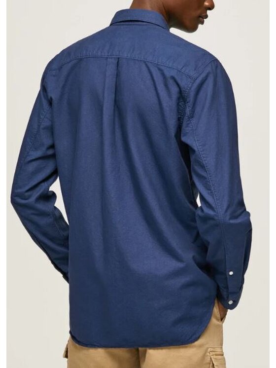 Pepe Jeans Pepe Jeans Košile PM307753 594 Tmavomodrá Regular Fit