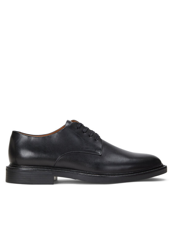 Polo Ralph Lauren Polo Ralph Lauren Pantofi Asher Derby Ds Dby 803945279002 Negru