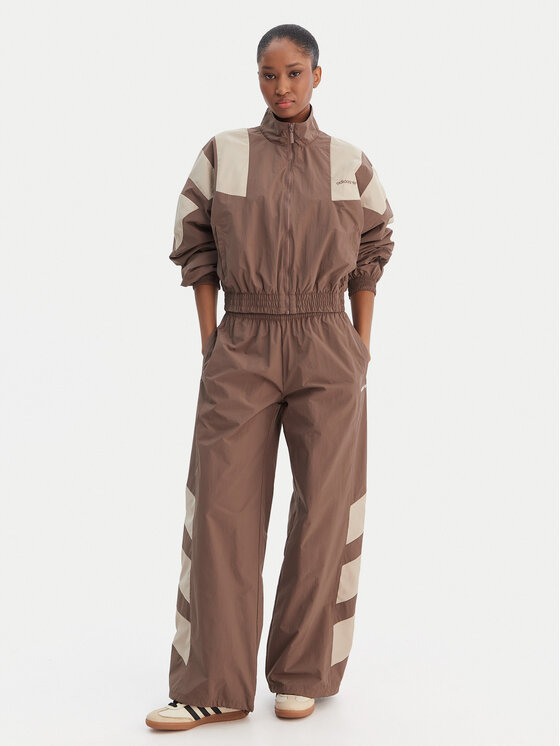 adidas adidas Jogginghose Blocked Washed KD8790 Braun Loose Fit