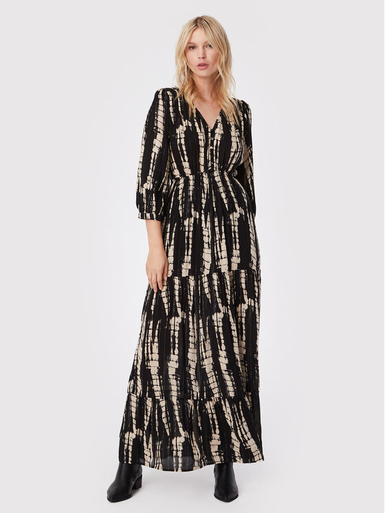 Ba&sh Rochie de zi Kezia 1H22KEZI Negru Regular Fit