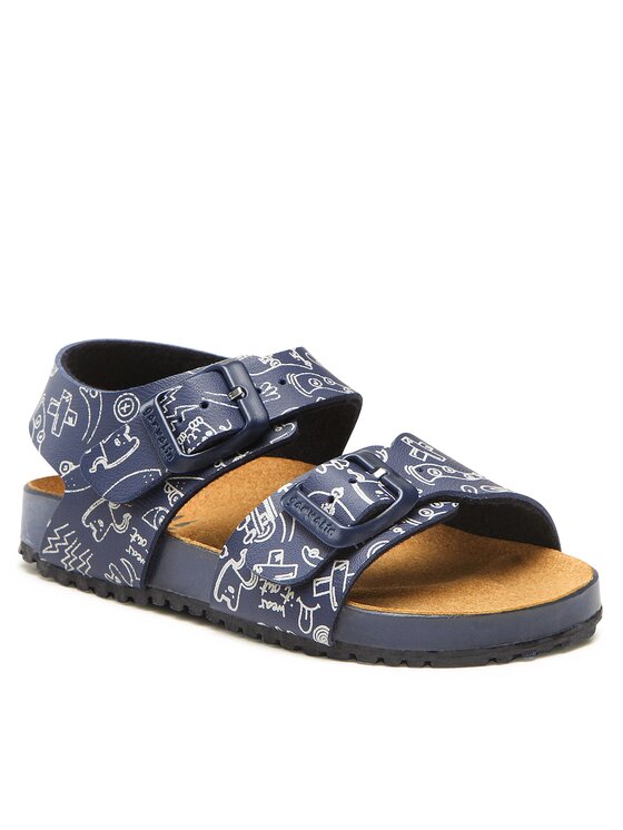 Sandali 232662 S Blu scuro