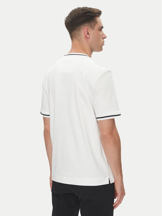 BOSS BOSS T-krekls C-Taut 197 50543341 Balts Regular Fit