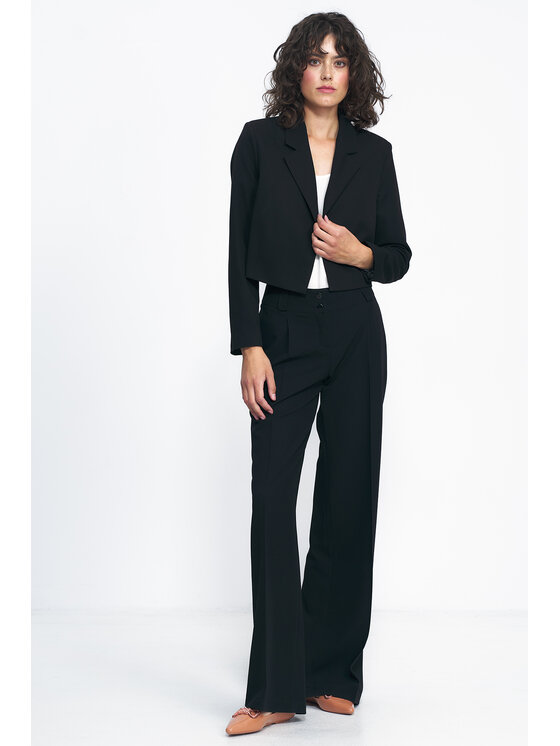 NIFE NIFE Marynarka Z50 Czarny Blazer Fit
