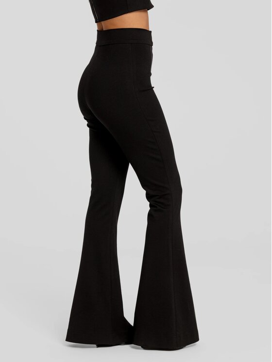 MANDRAGORA MANDRAGORA Pantaloni da donna Vanya Nero Standard Fit