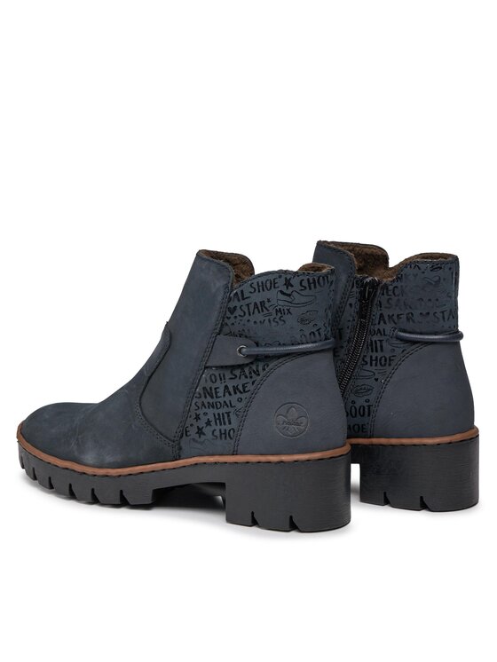 Rieker Rieker Stiefeletten X5755-14 Dunkelblau