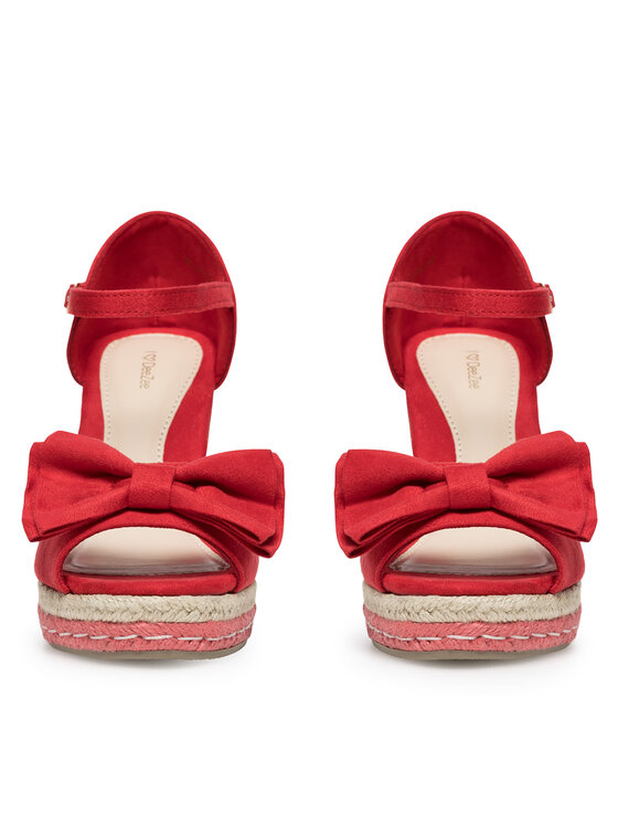 DeeZee DeeZee Espadryle WYL2710-02 Czerwony