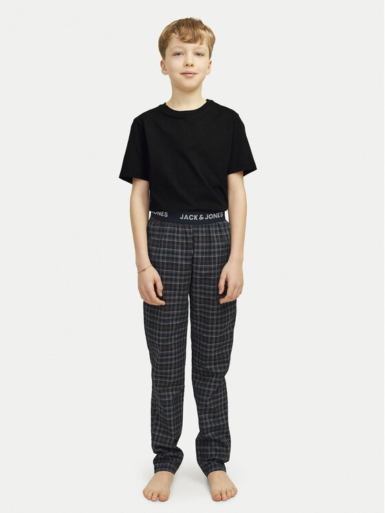 Jack&Jones Junior Pidžama Basic 12264244 Crna Regular Fit