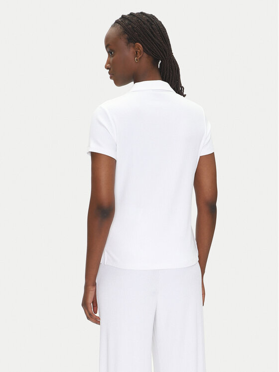 EA7 Emporio Armani EA7 Emporio Armani Tricou polo 7W000490 AF12654 U0002 Alb Regular Fit