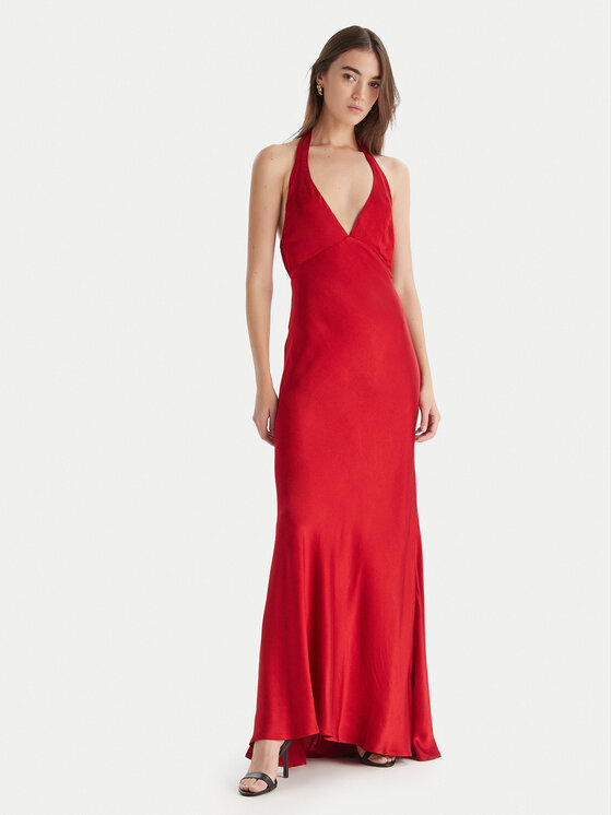 Bardot Bardot Vakarinė suknelė Magdalene 60125DB Raudona Regular Fit