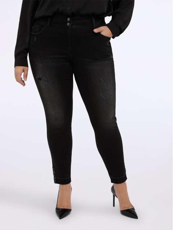 Fiorella Rubino Fiorella Rubino Jeans P413T005111N033 Nero Regular Fit