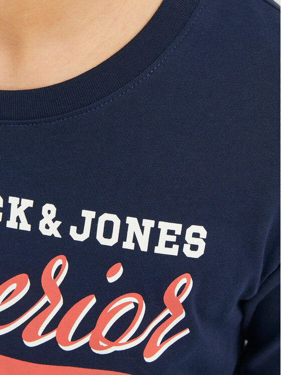 Jack&Jones Junior Jack&Jones Junior Majica 12237371 Tamnoplava Regular Fit