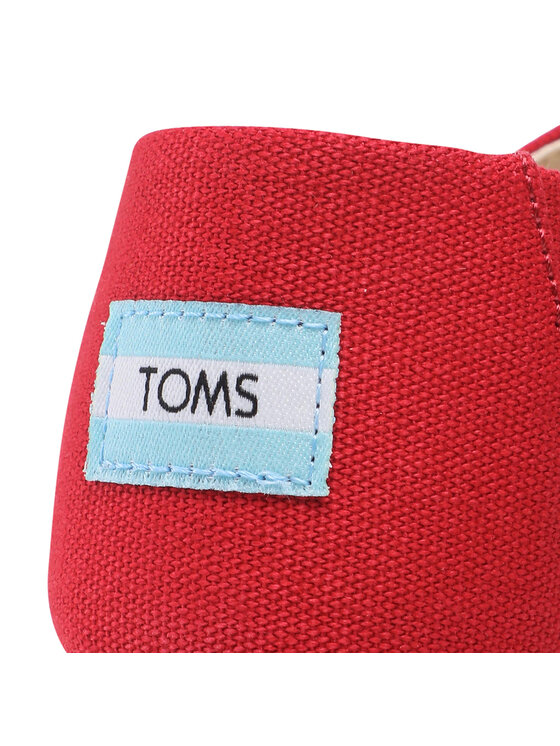 Toms Toms Кросівки Alpargata 10017743 Червоний