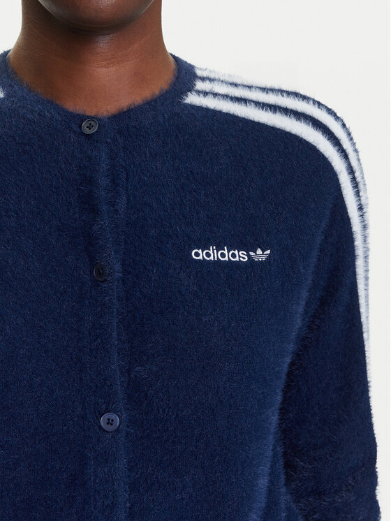adidas adidas Kardigan Fluffy JW3644 Tamnoplava Regular Fit