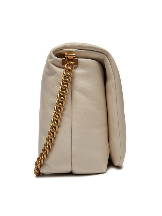 PINKO Pinko Handtasche Love Click Puff Classic PE 24 PLTT 101585 A10F Écru