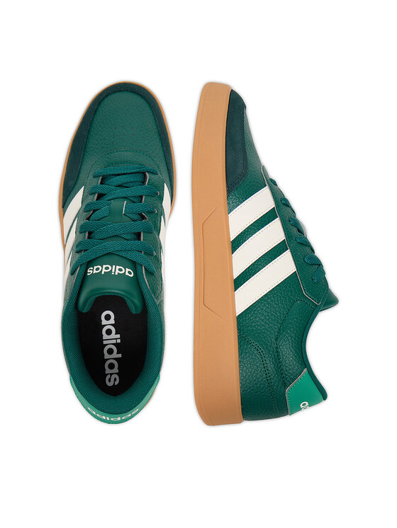 adidas adidas Sneakersy BREAKNET 3.0 JR3554 Zielony