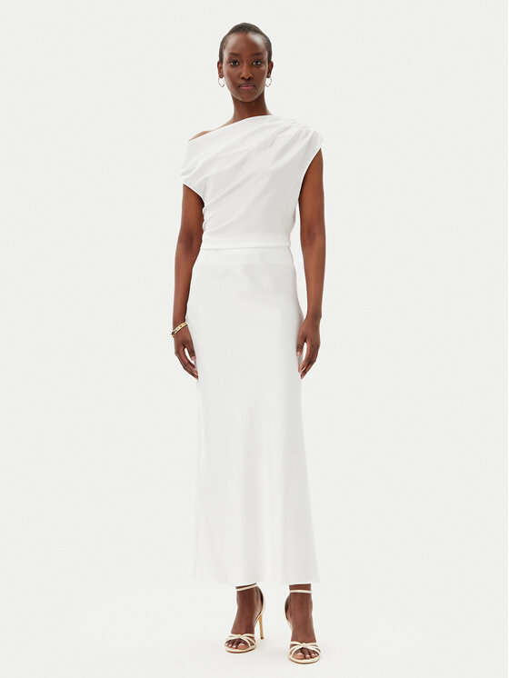 Imperial Imperial Φούστα maxi GHN4JBA Λευκό Regular Fit