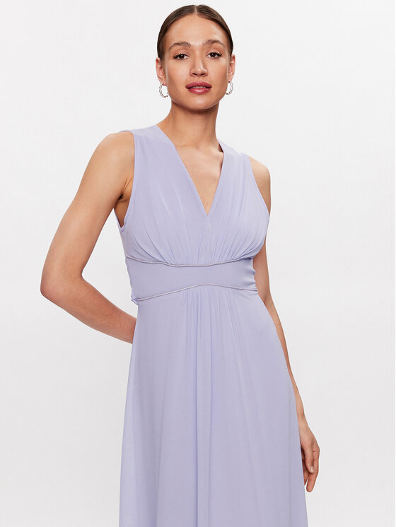 Rinascimento Rinascimento Večernja haljina CFC0112948003 Ljubičasta Regular Fit