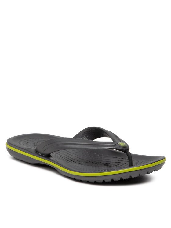 Crocs Crocs Čības uz pirksta Crocband Flip 11033 Pelēks