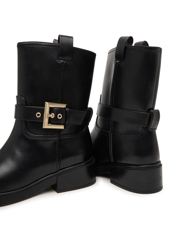 Armani Exchange Armani Exchange Ботильйони XW001654 AF17476 UC001 Чорний