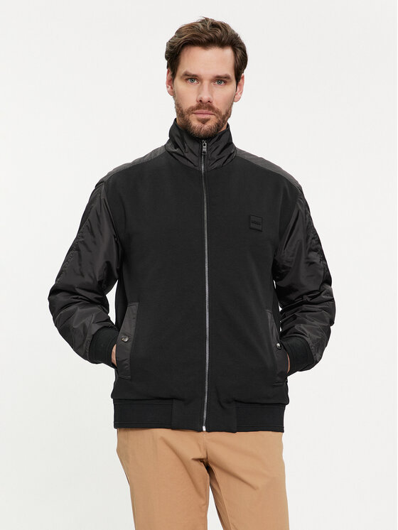BOSS Boss Kevad-sügis jope Shepherd 53 50508858 Must Regular Fit