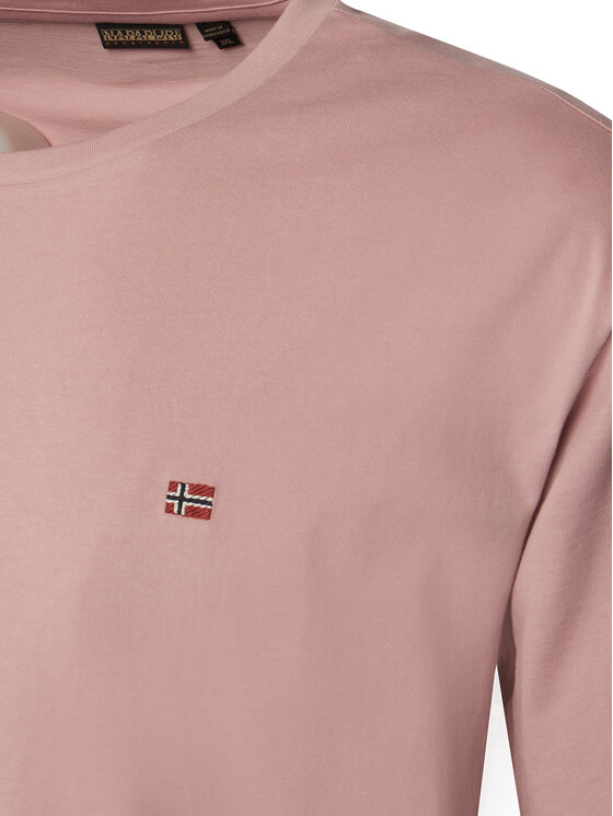 Napapijri Napapijri T-Shirt Salis NP0A4H8D Rosa Regular Fit
