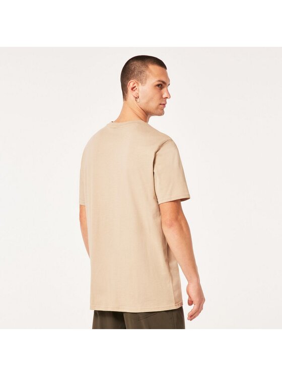 Oakley Oakley T-Shirt FOA404011 Beżowy Regular Fit