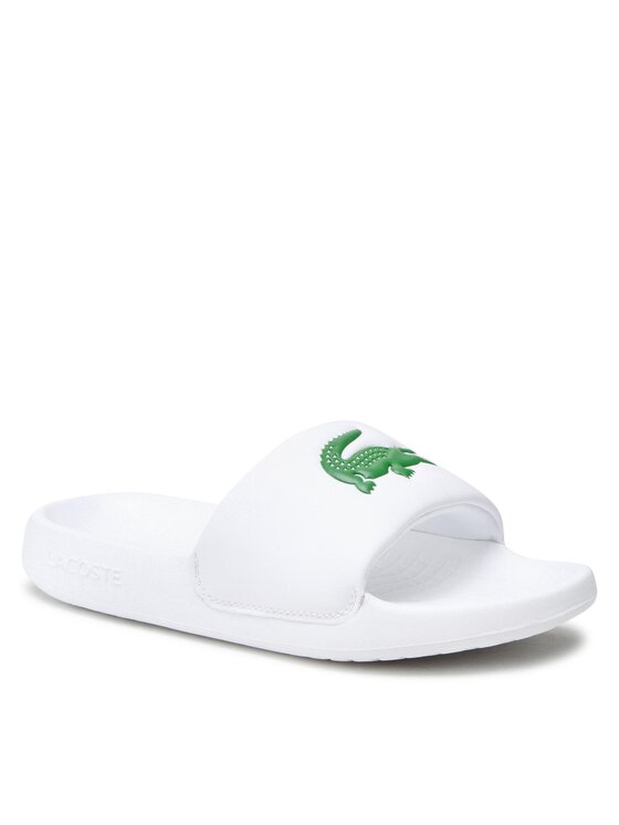 Lacoste Lacoste Iešļūcenes Croco 1.0 123 1 Cfa 745CFA0002082 Balts