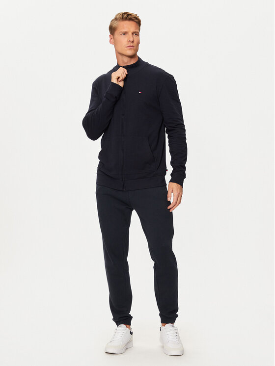 Tommy Hilfiger Tommy Hilfiger Majica dugih rukava UM0UM03365 Tamnoplava Regular Fit