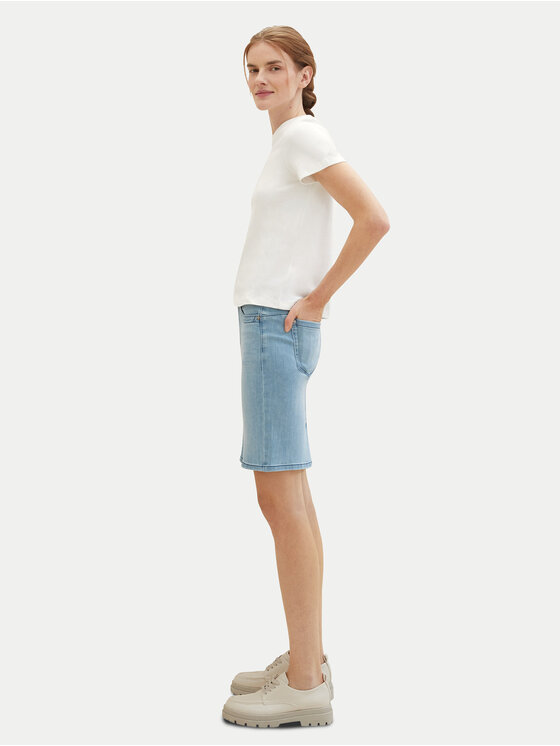 Tom Tailor Tom Tailor Farmer szoknya 1040349 Kék Regular Fit