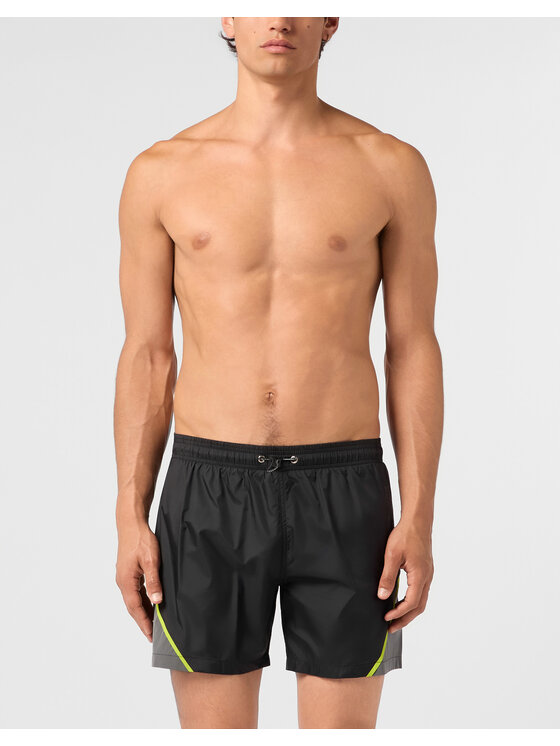 Plein Sport Plein Sport Kąpielówki 31013 Czarny