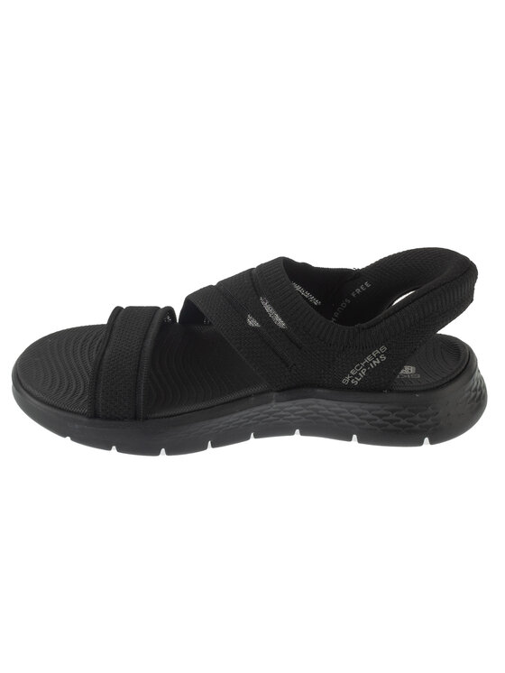 Skechers Skechers Sandały Skechers Slip-Ins: Go Walk Flex Sandal - Enticing Czarny