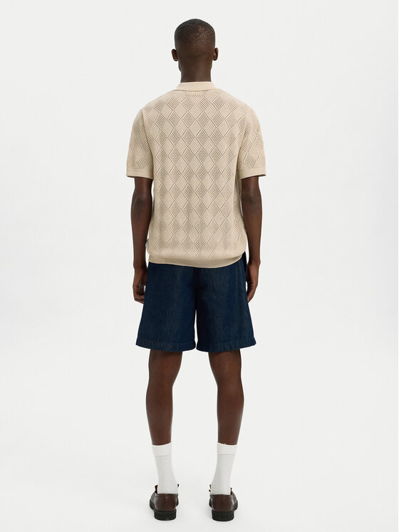 Selected Homme Selected Homme Košile 16097564 Béžová Regular Fit