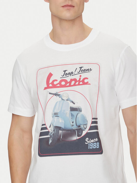 JOOP! Jeans JOOP! Jeans T-krekls 30045503 Balts Modern Fit