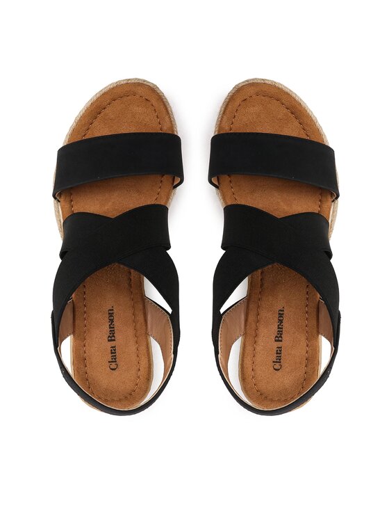 Clara Barson Clara Barson Espadryle WS2189-26 Czarny