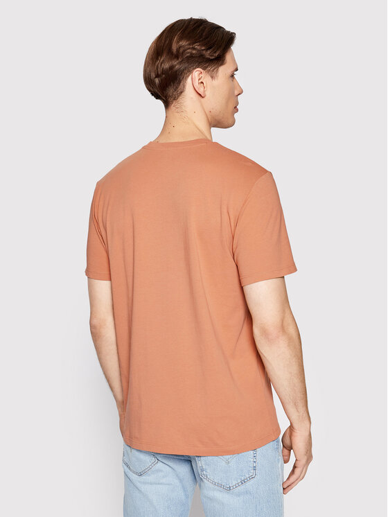 Lee Lee T-Shirt Wobbly Logo L65QAIUK 112145360 Czerwony Regular Fit