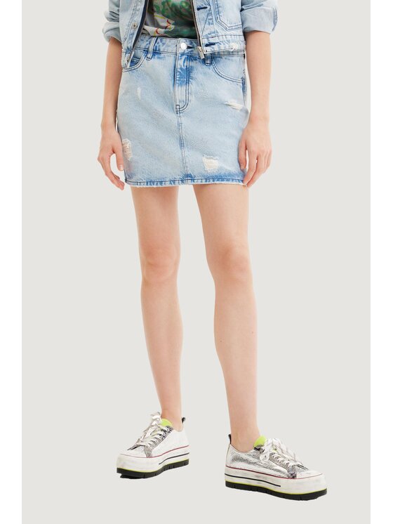 Desigual Desigual Gonna FAL GIZEM Blu To Fit