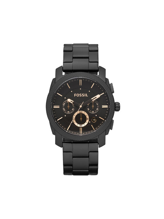 Fossil Fossil Käekell Machine FS4682 Must