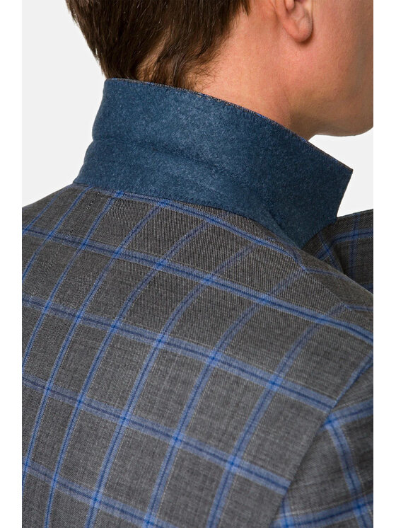 Lancerto Lancerto Garnitur Cadix Szary Regular Fit
