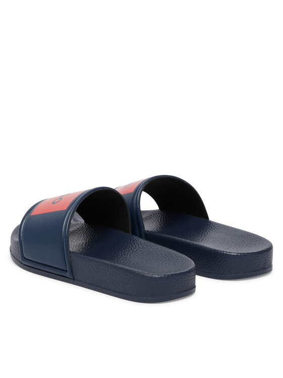 HUGO HUGO Pantoletten G01179 M Dunkelblau