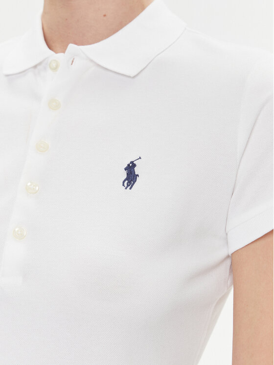 Polo Ralph Lauren Polo Ralph Lauren Поло 211870245001 Білий Slim Fit