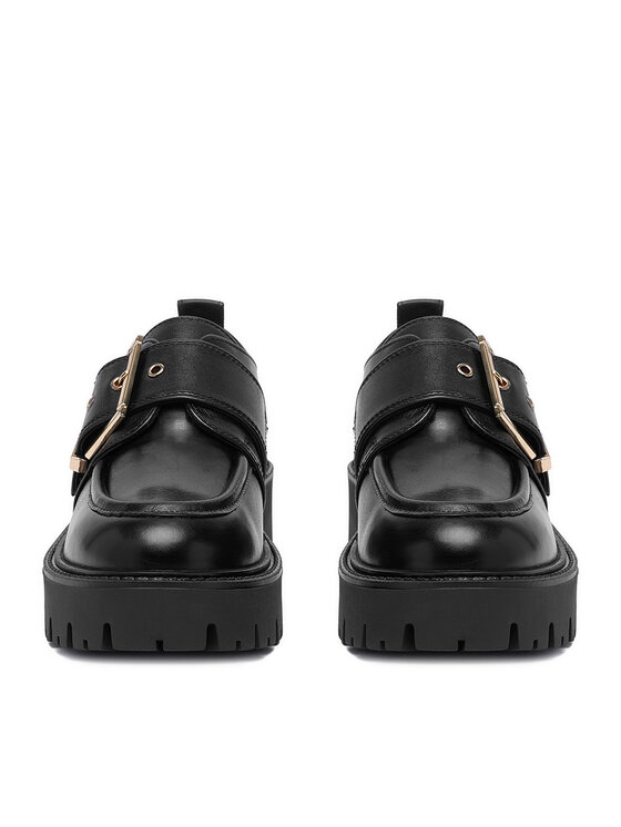 Guess Guess Loafers EO-CI12-LEA-01 Čierna