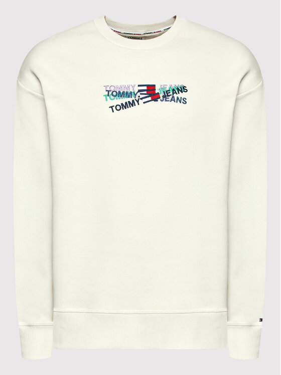 Tommy Jeans Tommy Jeans Pluus Seasonal Logo DM0DM12380 Beež Straight Fit