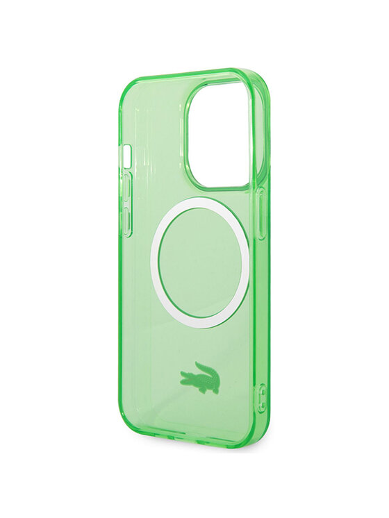 Lacoste Lacoste Etui na telefon iPhone 14 Pro Zielony