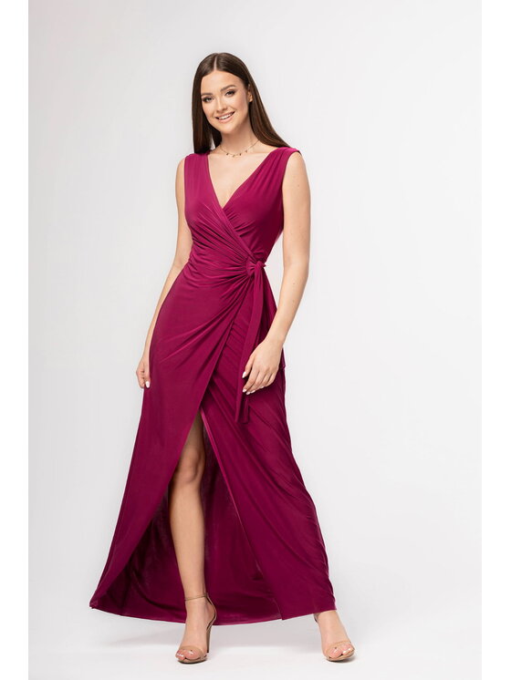 Aurora Aurora Vestito Robin Viola Curvy Fit