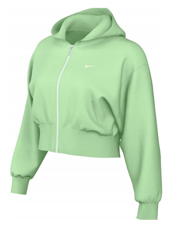 Nike Nike Bluza CHILL TERRY Zielony Regular Fit